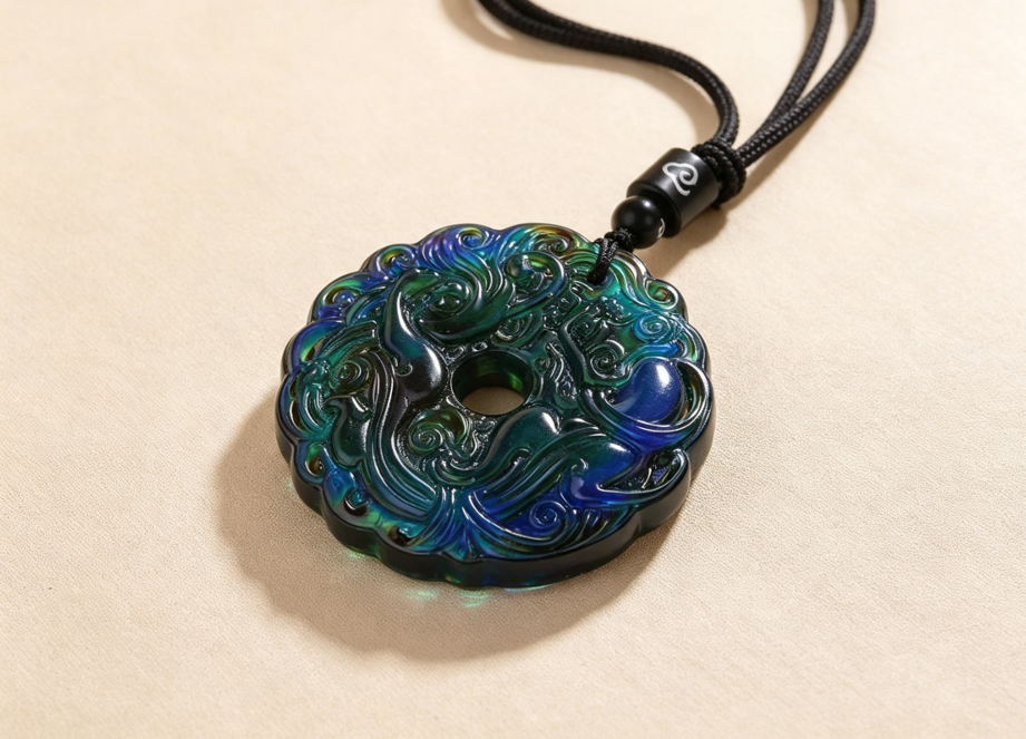 3. Colour-Changing Lucky Pendant – A Symbol of Prosperity, Balance & Wellbeing