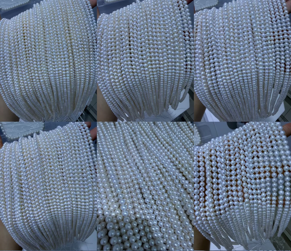 Premium Freshwater Pearl Strands - Wholesale Bulk Lot