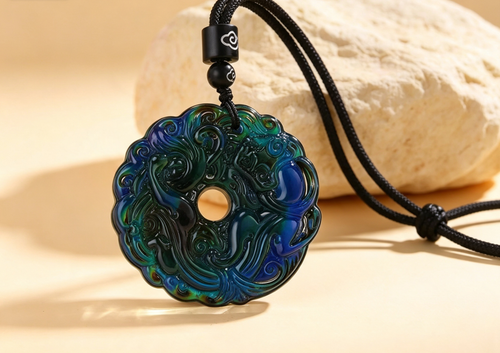 3. Colour-Changing Lucky Pendant – A Symbol of Prosperity, Balance & Wellbeing