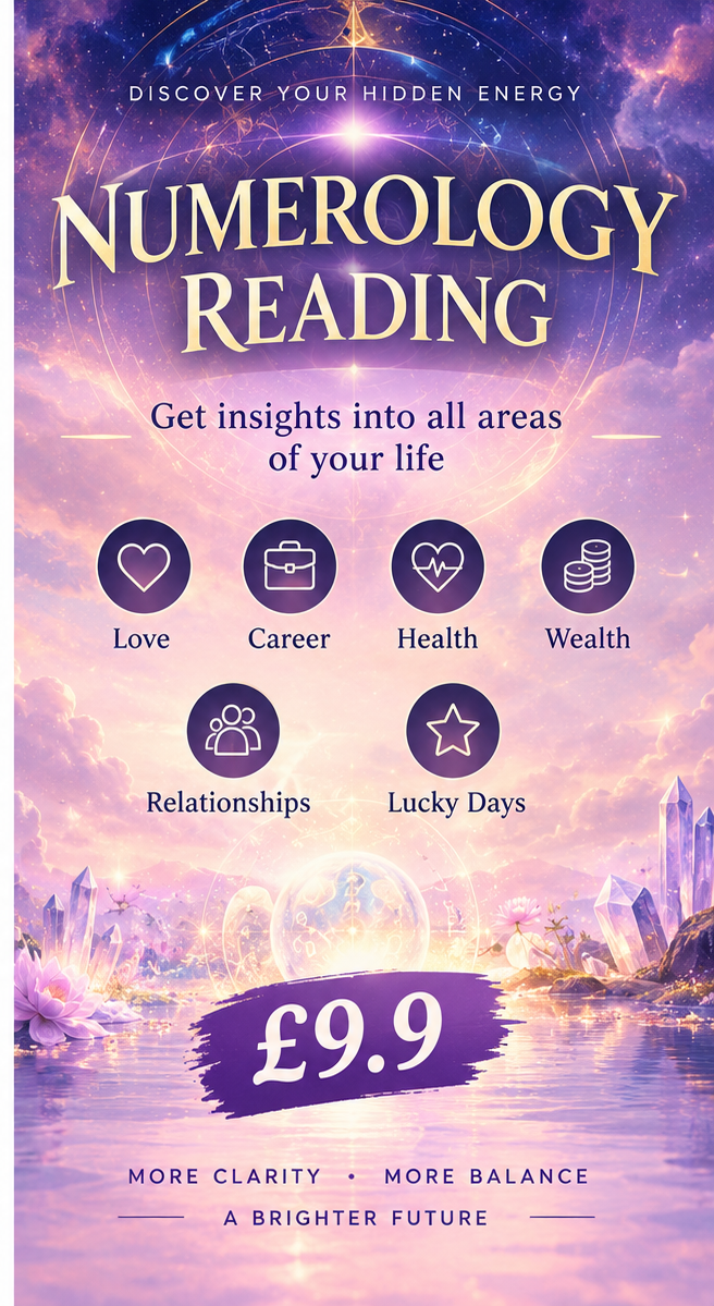 Full Numerology Life Reading ⭐